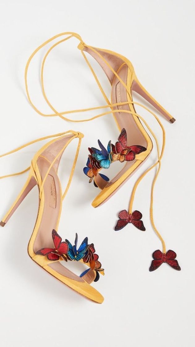 Moda Salto alto butterfly🧡🦋