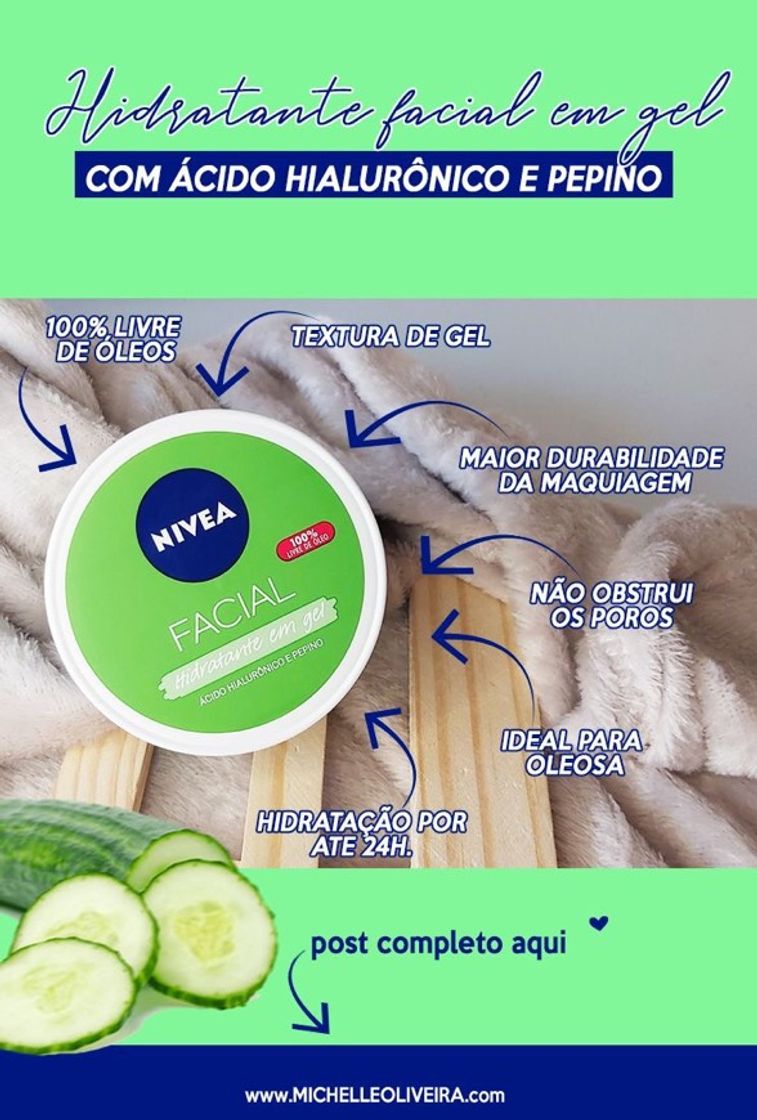 Moda NIVEA PELE OLEOSA 💚