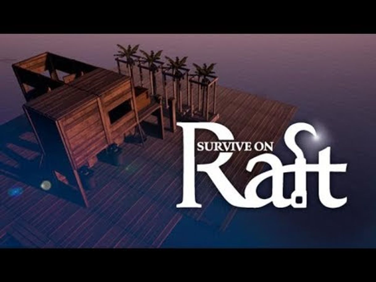 Videogames Survival on Raft: Crafting in the Ocean