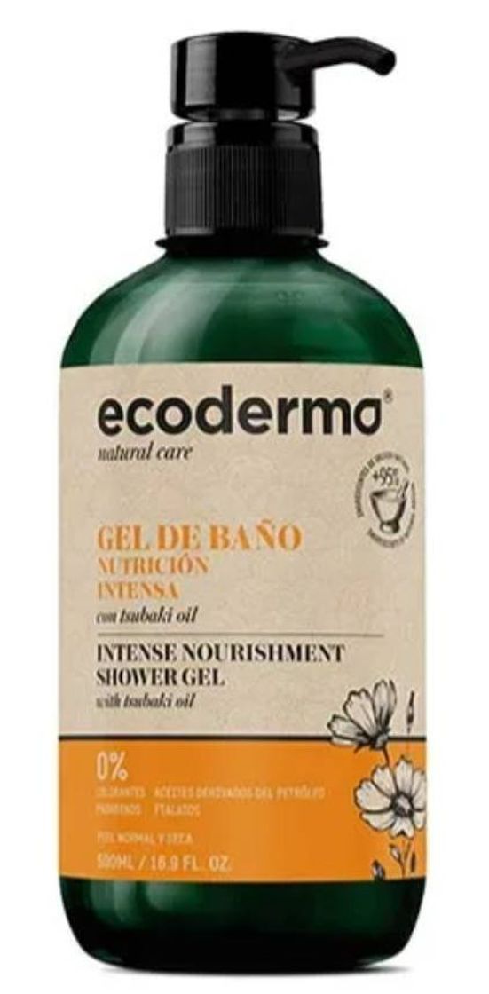 Product Gel De Baño Nutrición Intensa ECODERMA Con aceite de Tsubaki