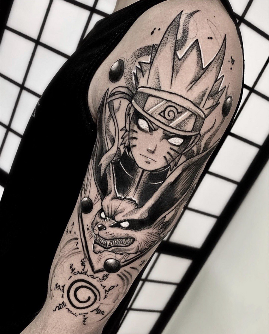 Moda Tatuagens de animes