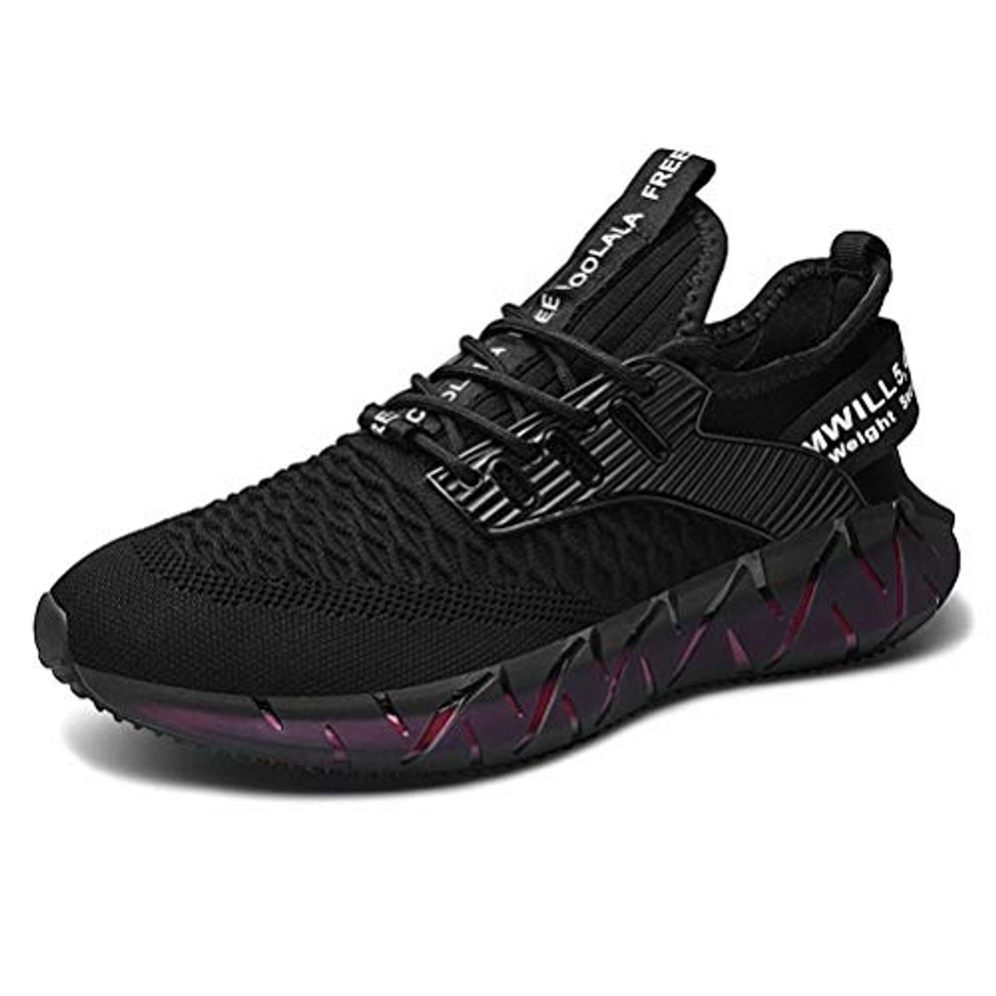 Fashion FUSHITON Zapatos Moda Hombres Zapatillas Casuales Deportes Calzado Correr Caminar Transpirable Cómodo Antideslizante Ligero