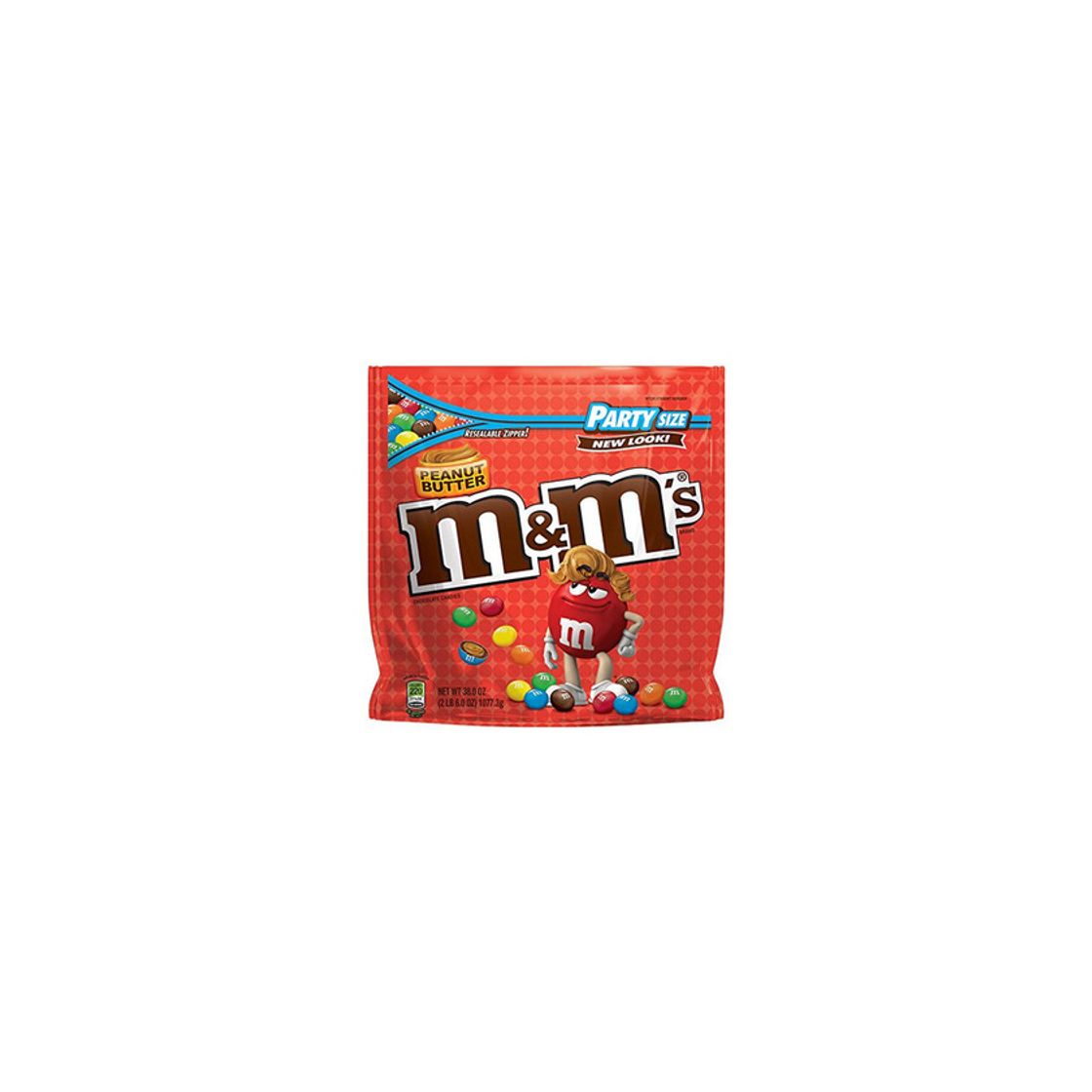 Producto M&M'S Peanut Butter Chocolate Candy Party Size 38-Ounce Bag