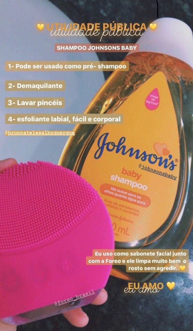 Moda Shampoo Jhonsons Baby