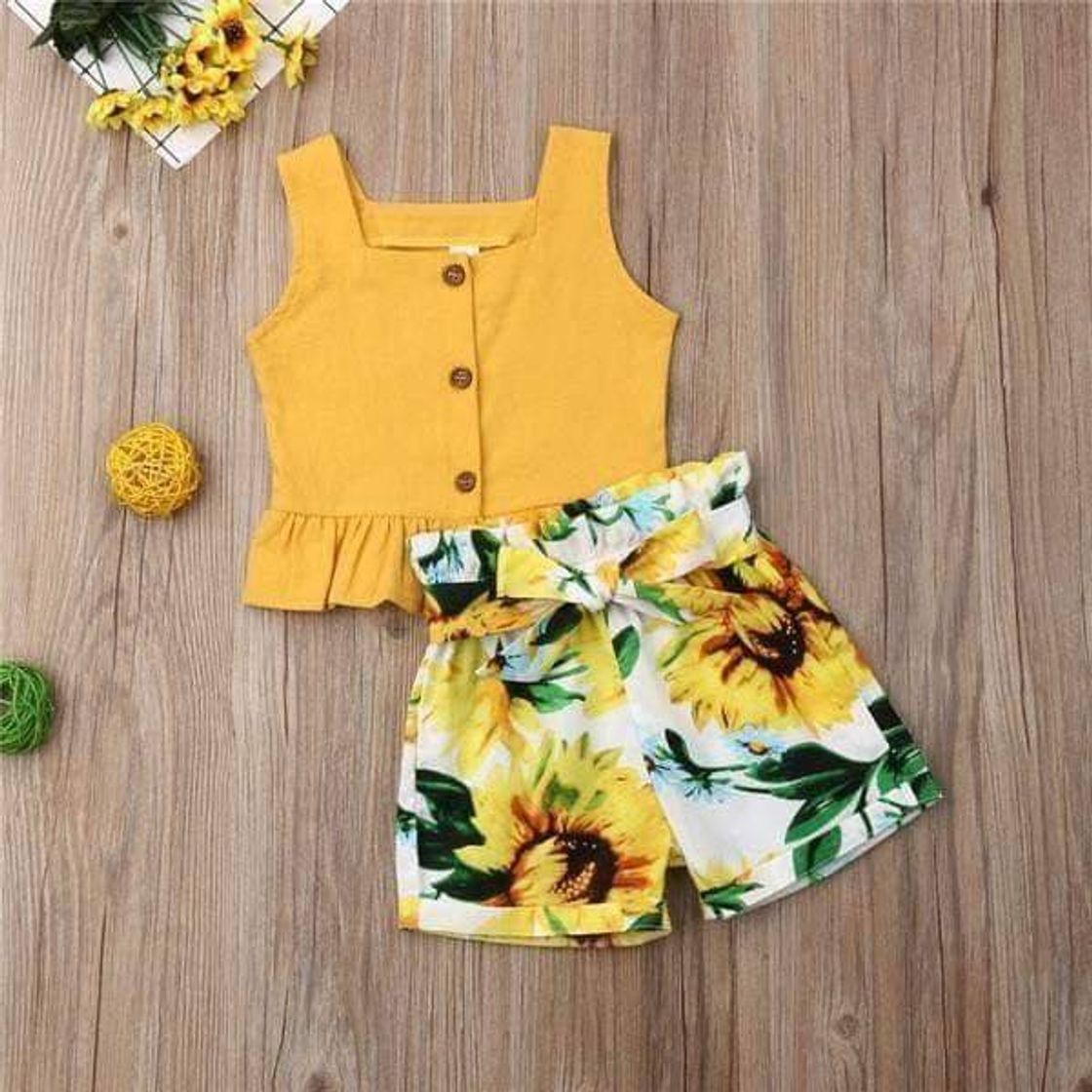 Fashion Conjunto amarelinho 💛