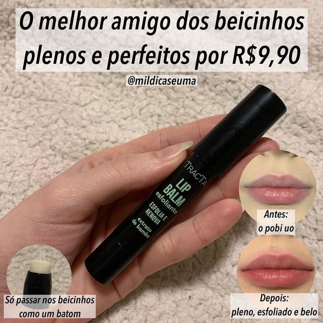 Moda Esfoliante para os lábios 