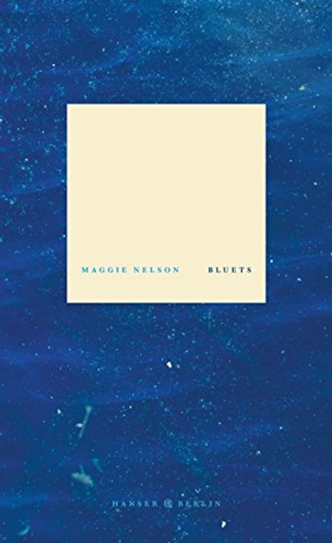 Book Bluets