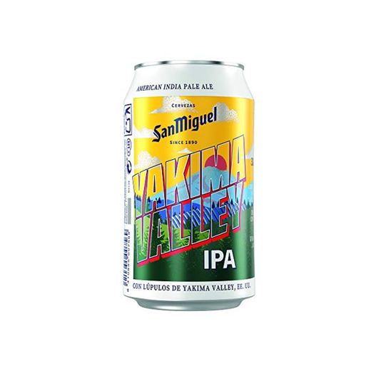 San Miguel Yakima Valley Cerveza American IPA - 1 Lata x 33 cl