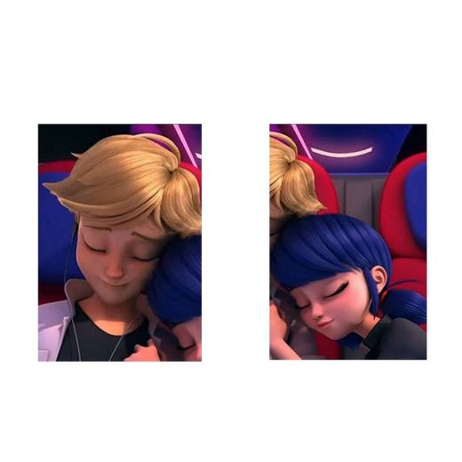 Adrien and Marinette