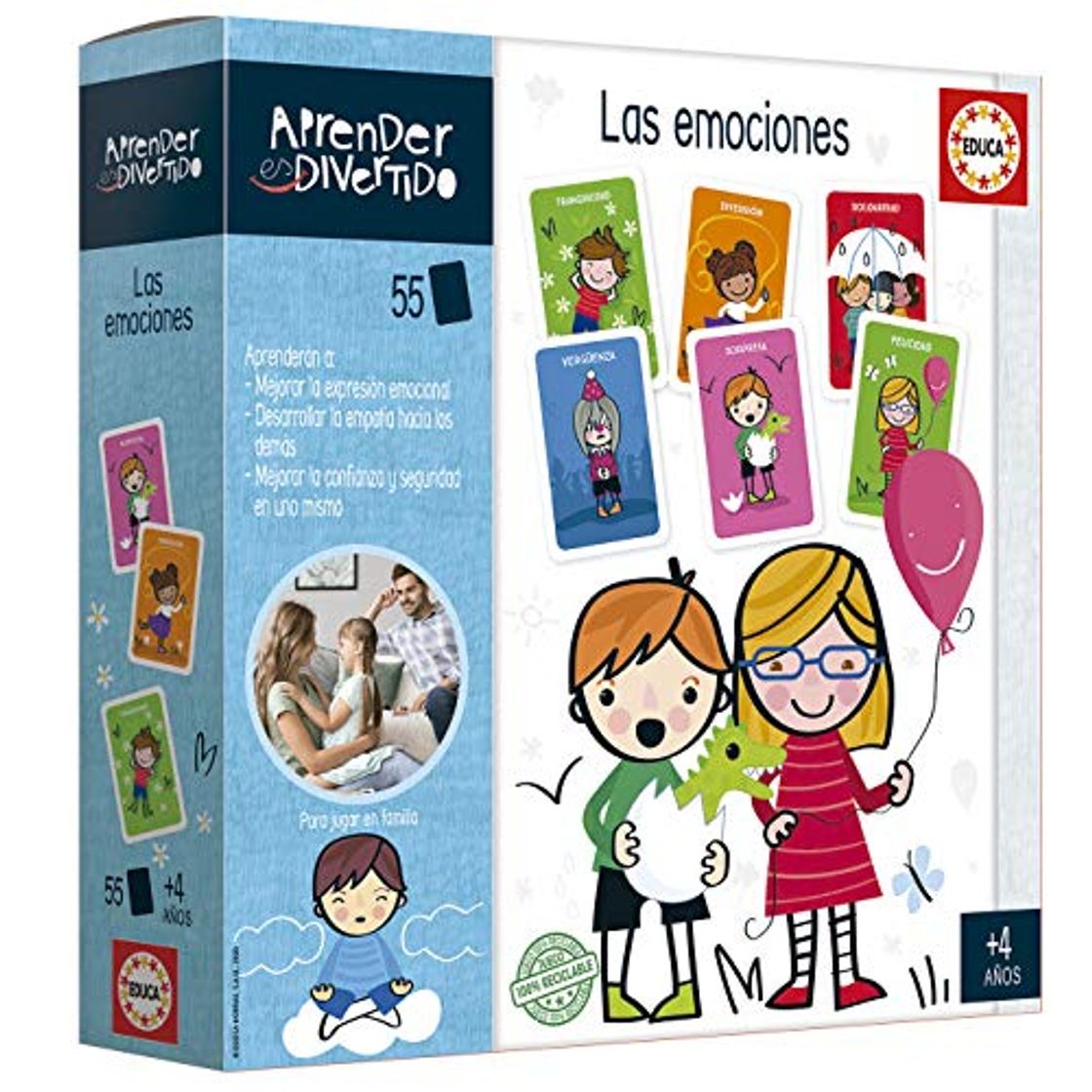 Product Educa- Aprender es Divertido: Caja Mágica, Aprende a gestionar Las Emociones Juego