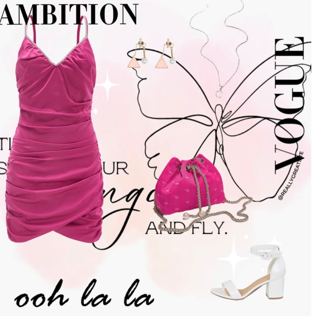 Fashion Girl look pink