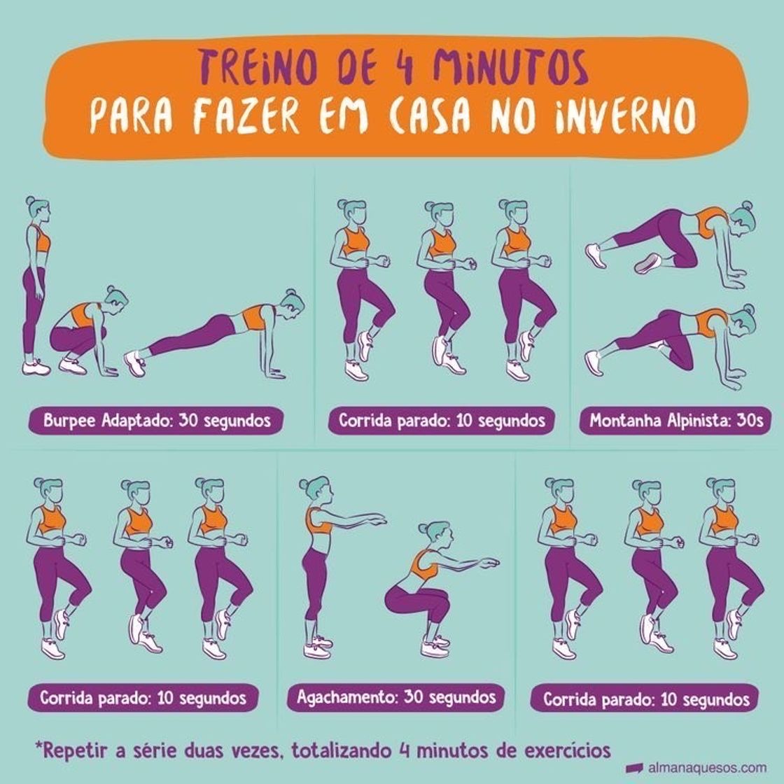 Fashion Treino de 4minutos 💪🏻