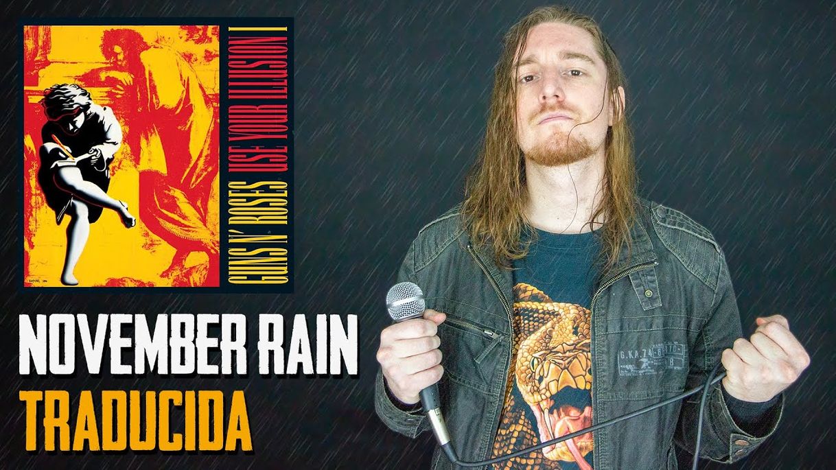 Moda ¿Cómo sonaría NOVEMBER RAIN - GUNS N' ROSES en Español?