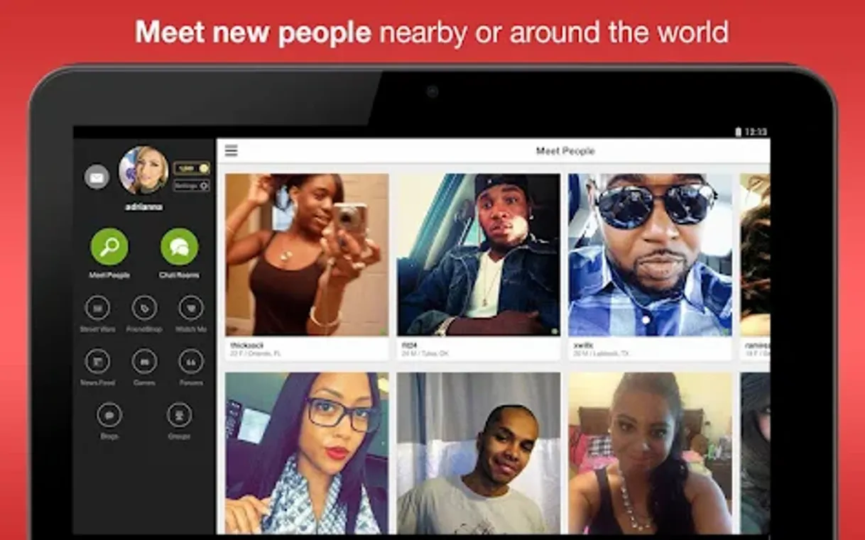 App Moco - Chat, Meet People