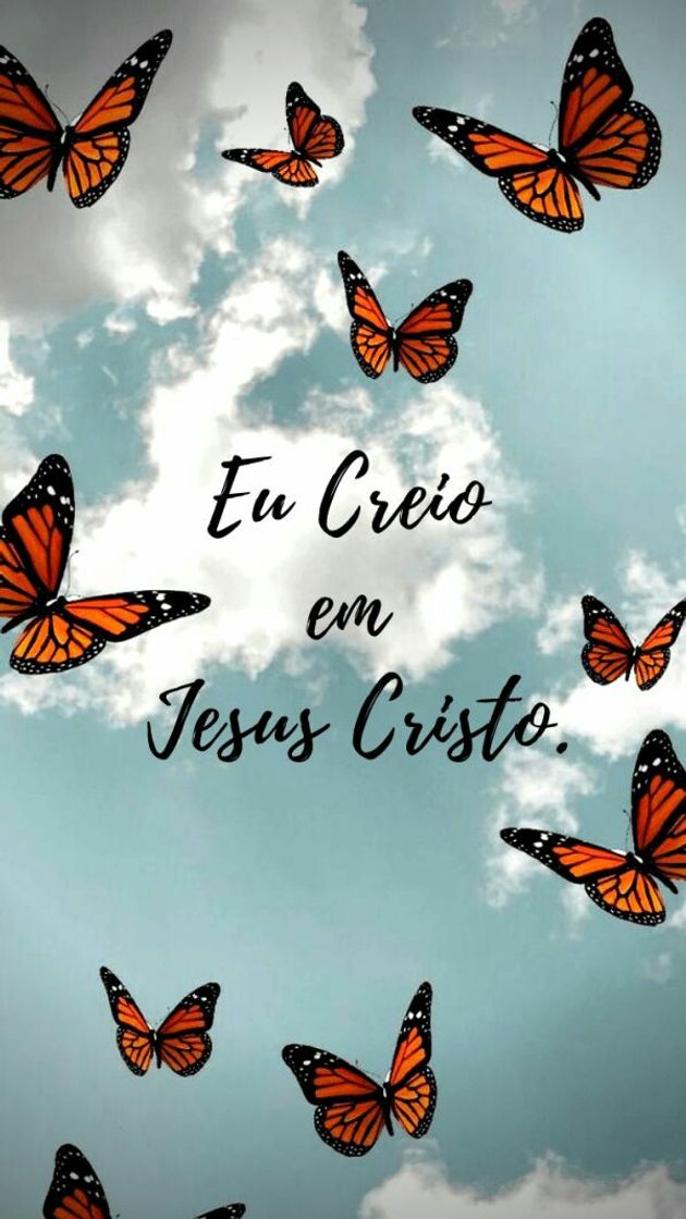 Moda Eu creumio em jessus Cristo 