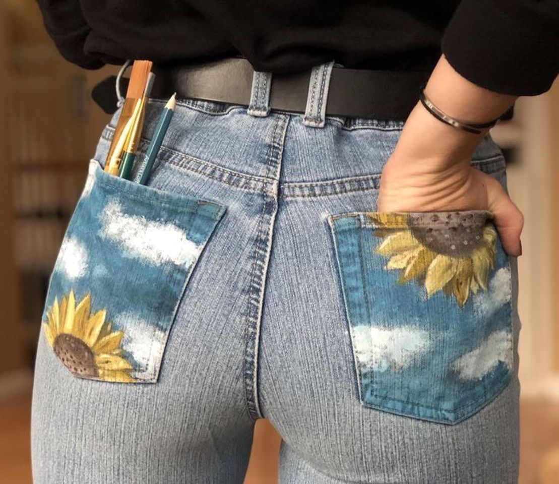 Moda sunflower pocket