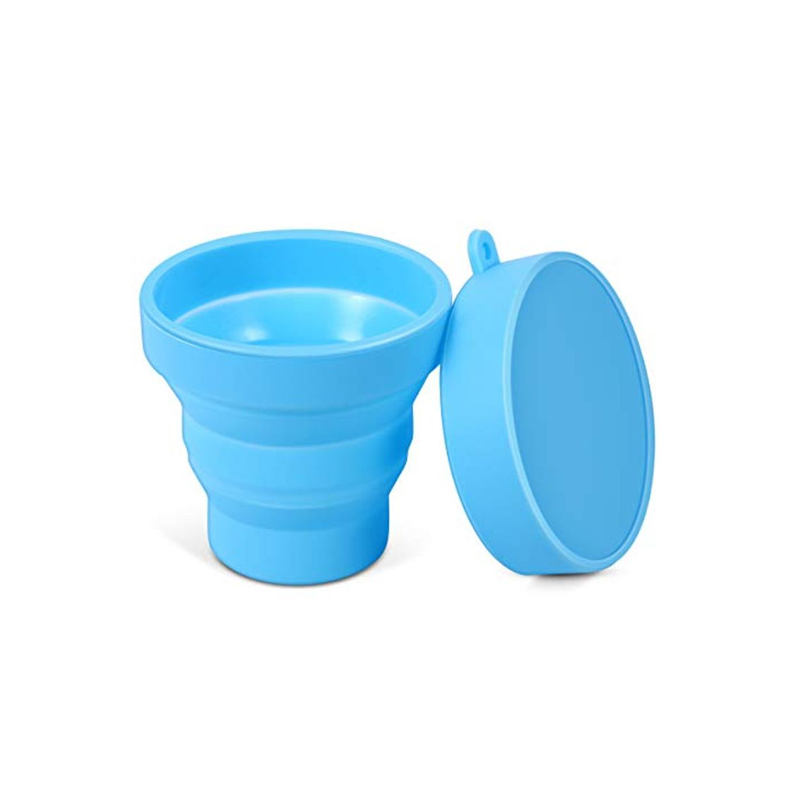 Social ROSENICE Taza de silicona plegable portátil para excursión Camping Picnic