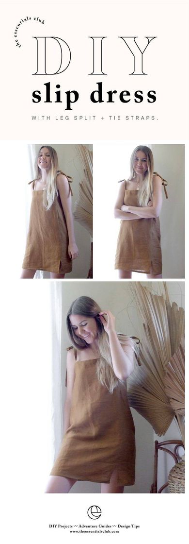 Fashion Slip dress diy 