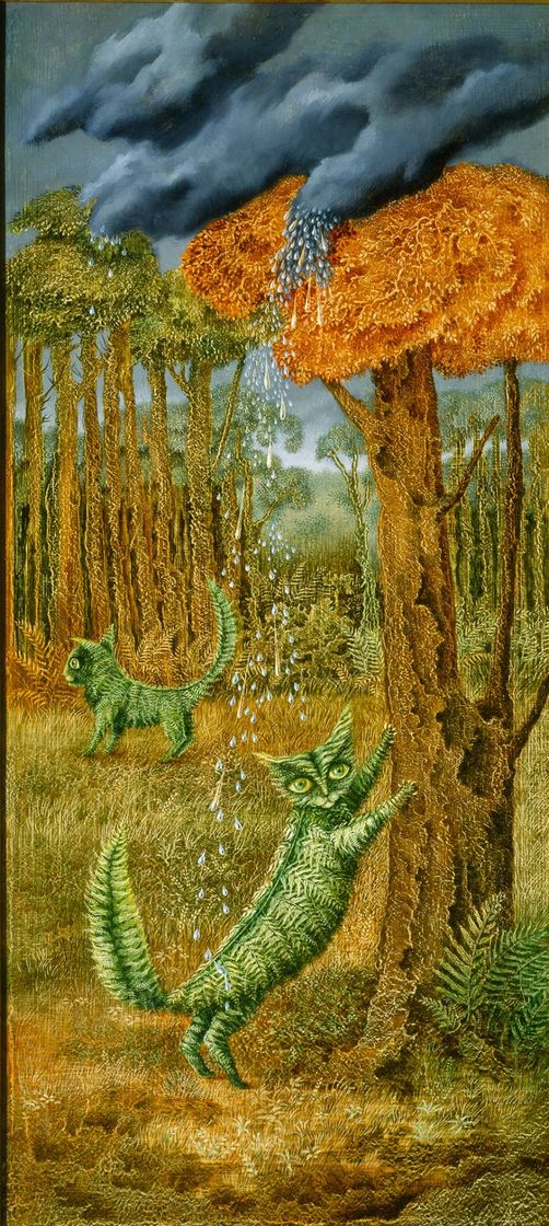 Fashion El Gato Helecho, 1957. - Remedios Varo