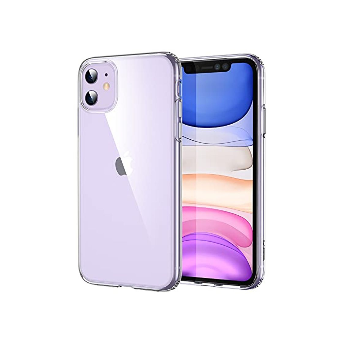 Electronic ESR Funda Transparente Serie Essential Zero para iPhone 11, Suave TPU Transparente,