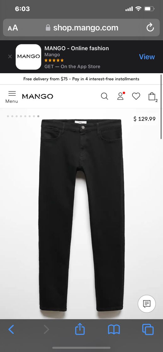 Moda Black pants