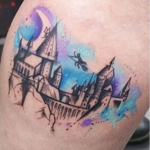 Tatuagem Hogwarts 🏰