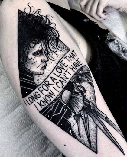 Tattoo Tim Burton