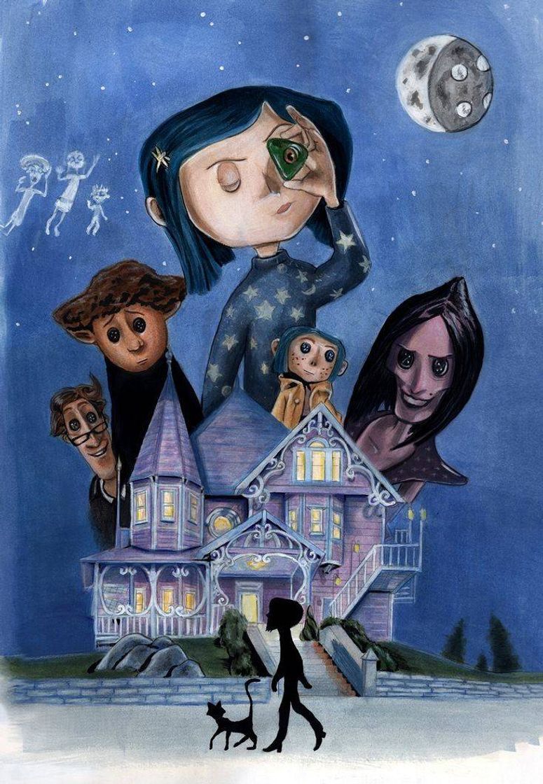 Película Coraline e o mundo secreto