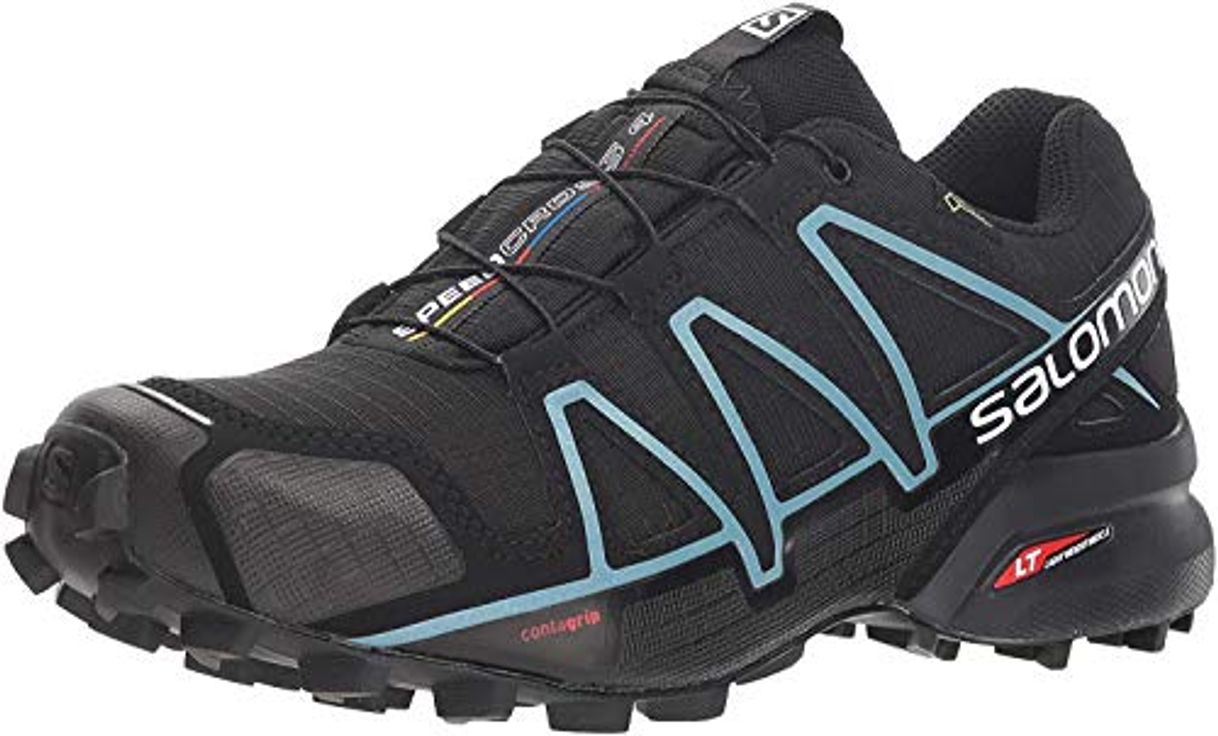 Moda Salomon Speedcross 4 GTX W, Zapatillas de Trail Running para Mujer, Negro