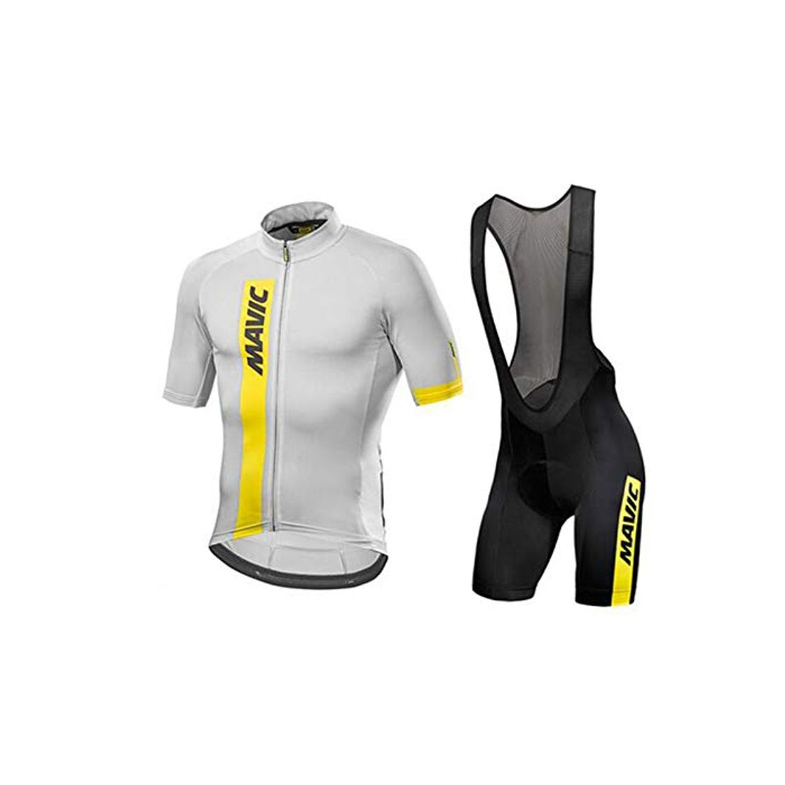 Fashion Hplights Conjunto Ropa Equipacion Traje Ciclismo Hombre para Verano, Maillot Ciclismo Hombre