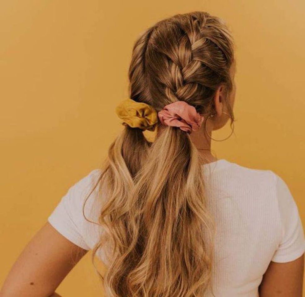 Moda Penteado com trança 