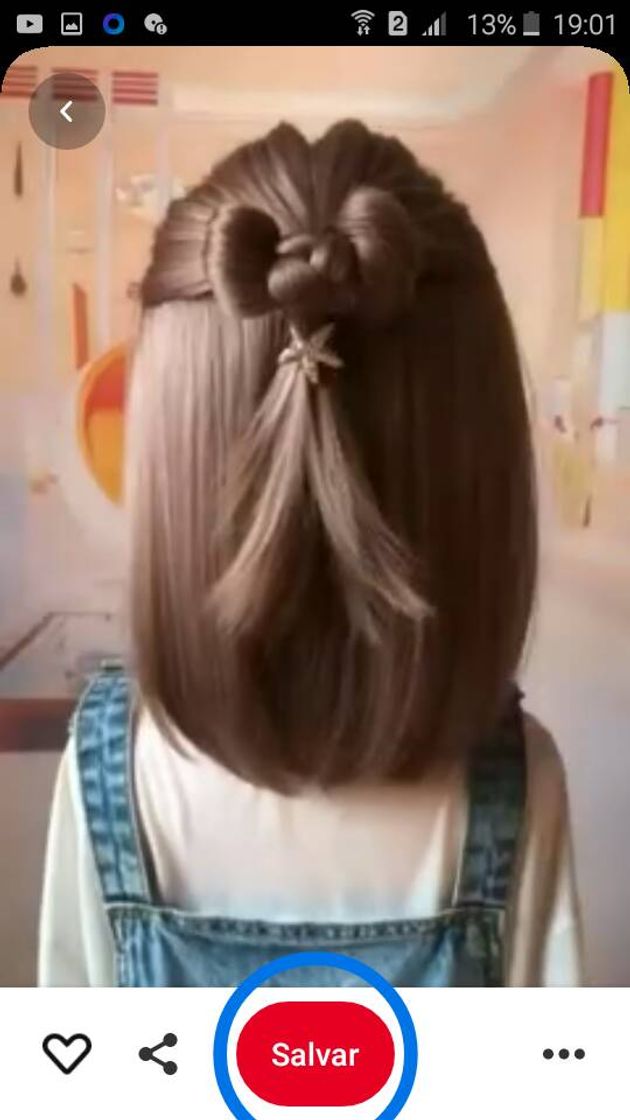 Fashion Penteado infantil lindo e fácil 