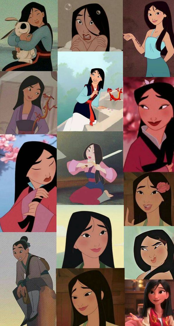 Fashion Filme da mulan desenho 