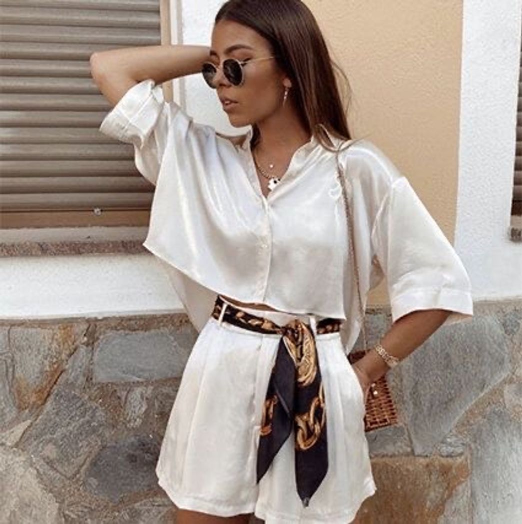 Social Outfit acetinado 