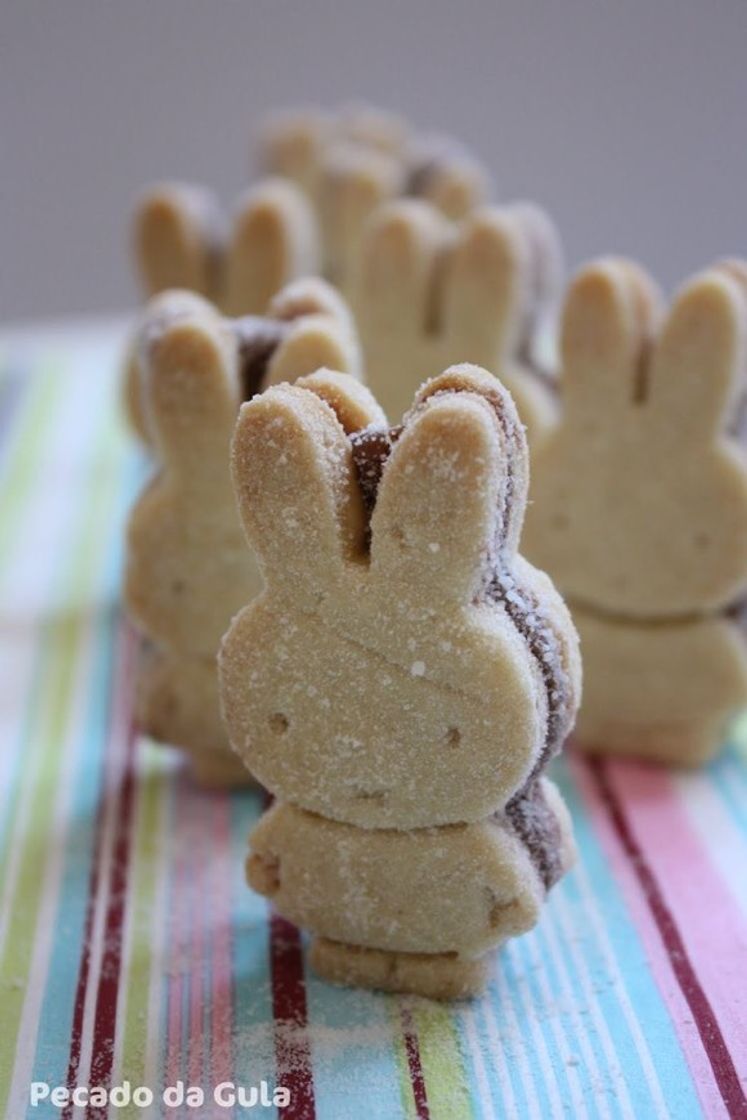 Moda Biscoitinhos com recheio de chocolate 