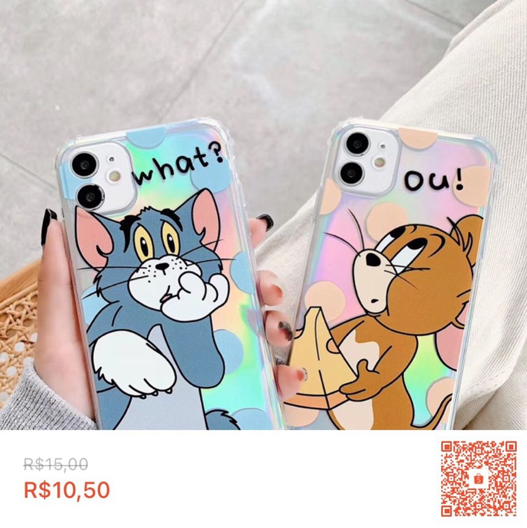 Moda Capinha Tom E Jerry