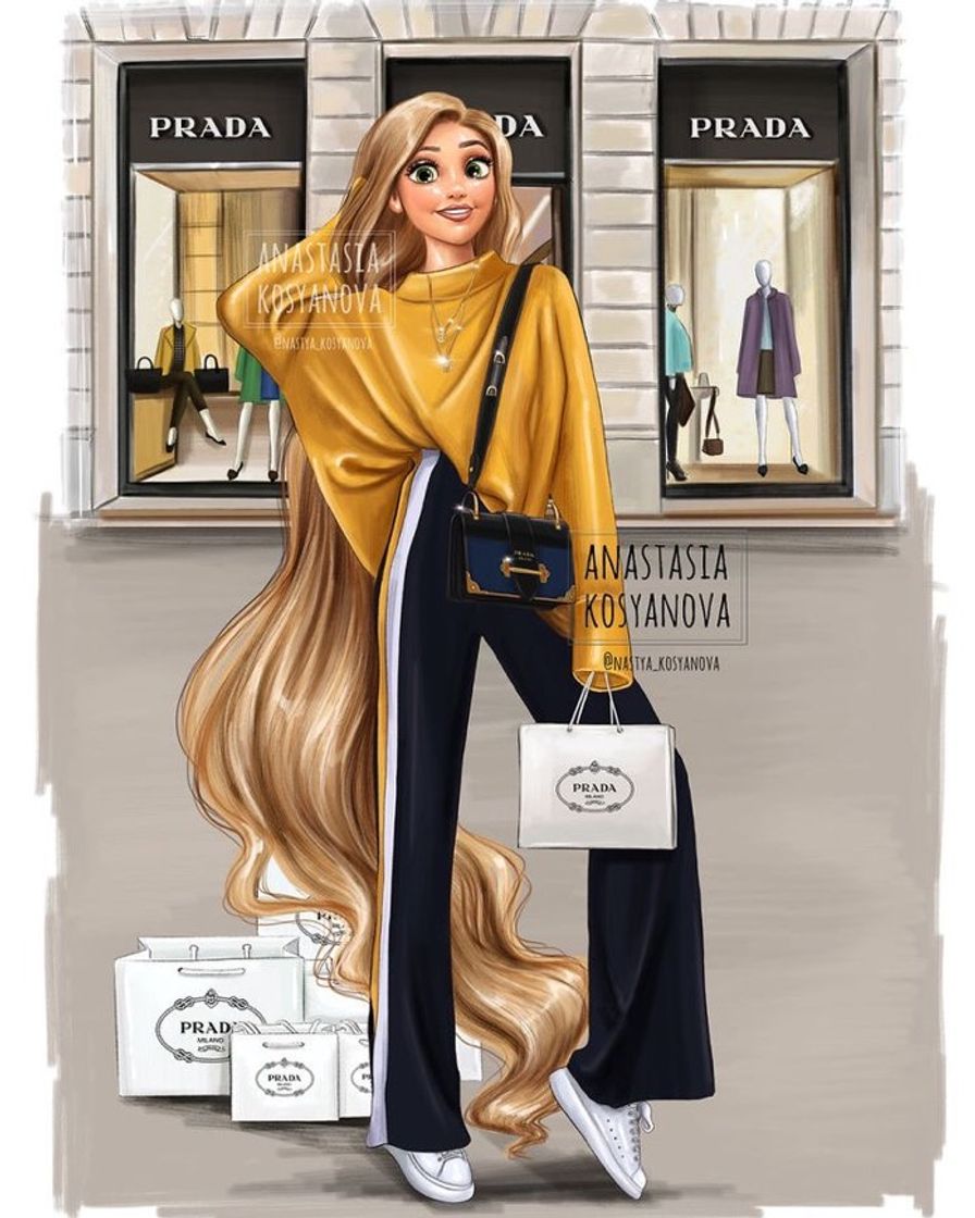 Moda Rapunzel 