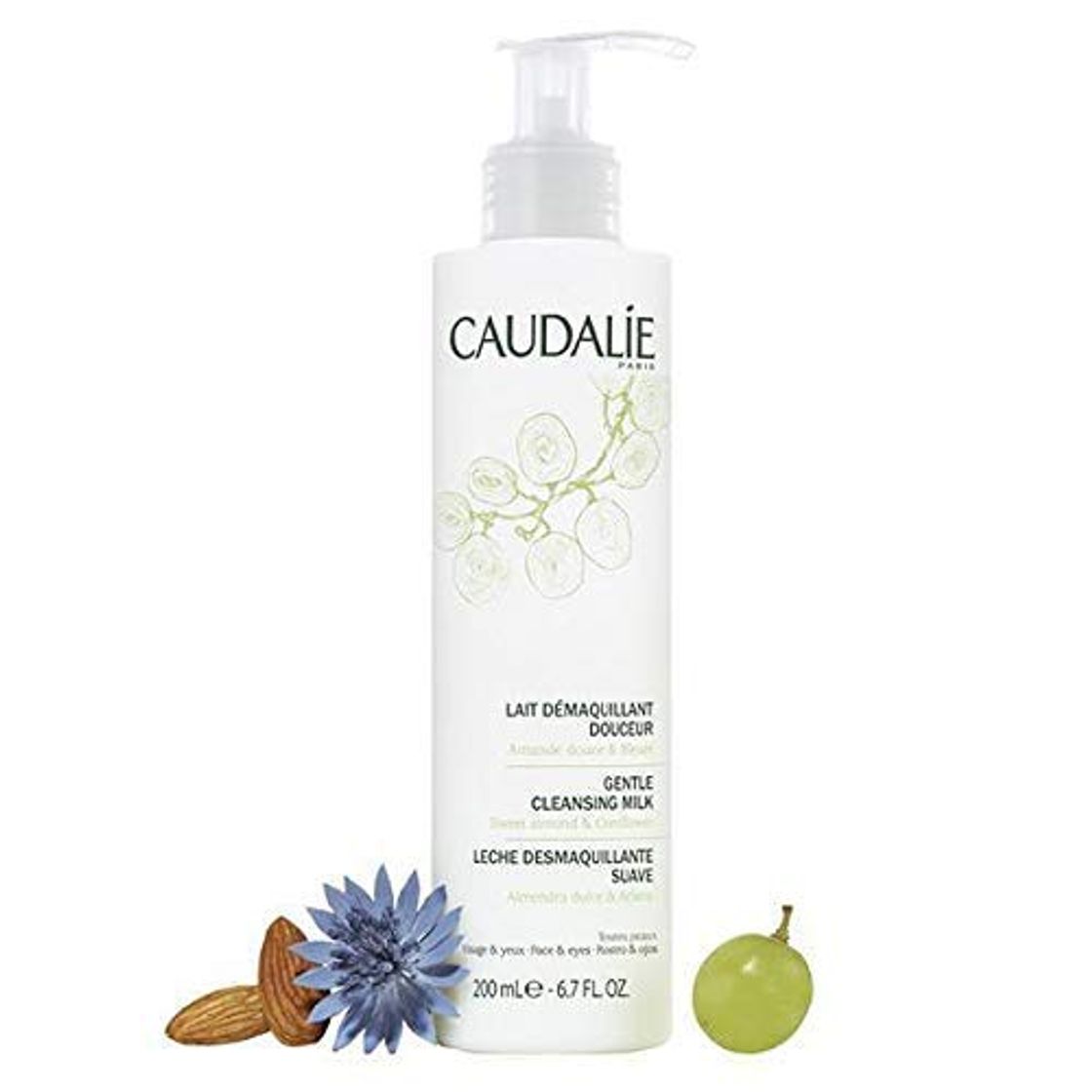 Lugar Caudalíe Lait Démaquillant Douceur Visage & Yeux 200 Ml 1 Unidad 1900