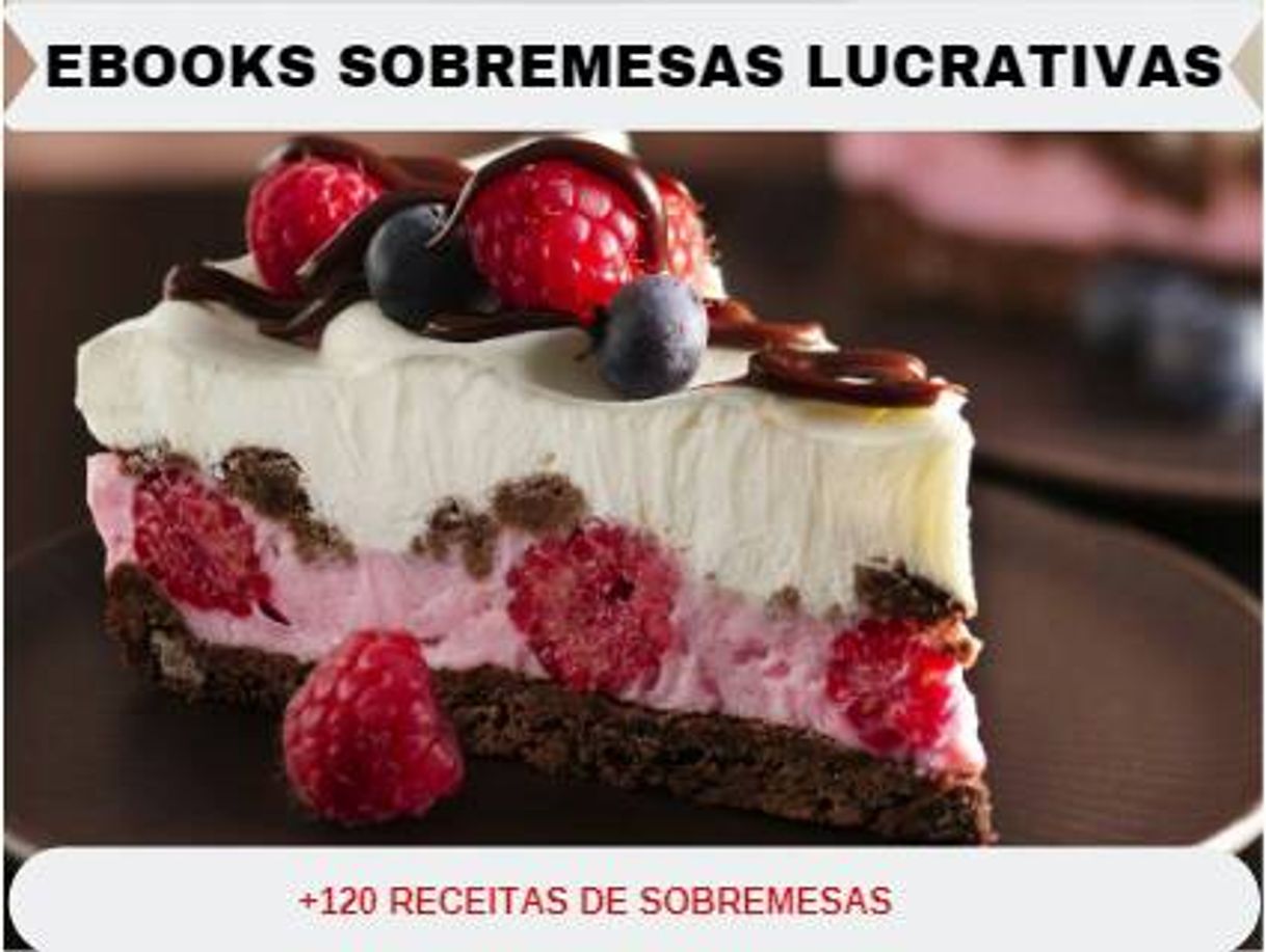 Libro Ebook 120 sobremesas lucrativas + bônus