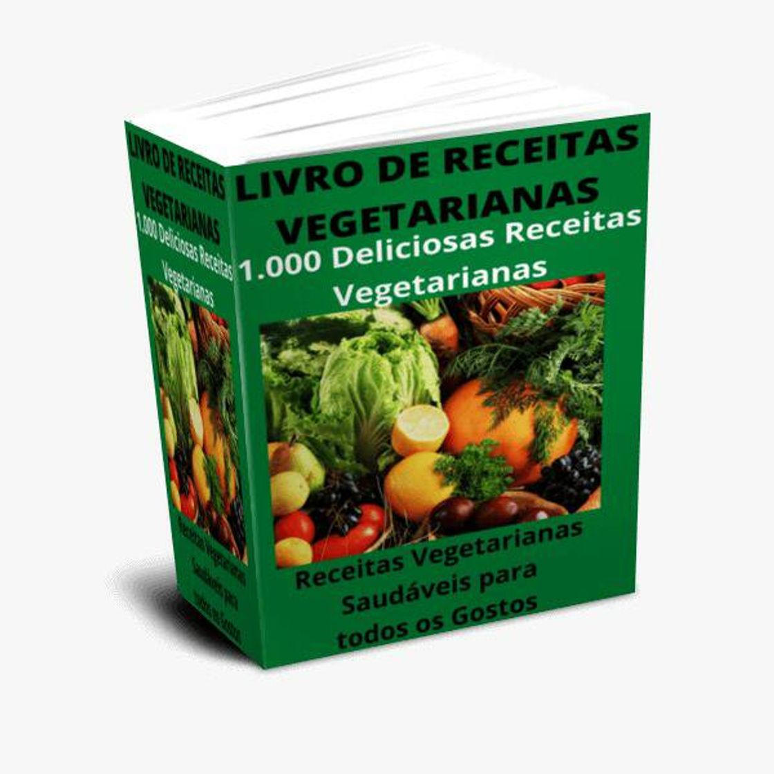 Libro Receitas vegetarianas saudáveis ​​para todos os gostos !!