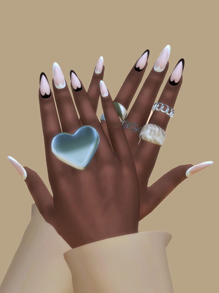 Neutral Mismatched Nails