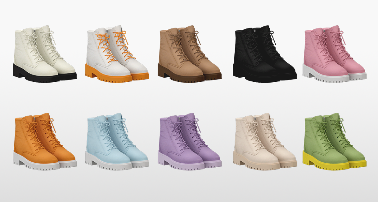 Textured-leather ankle  boots 