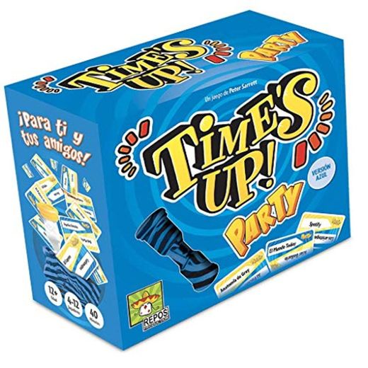 Time's Up! Party 2 Color Azul Repos Production RPTUPA02