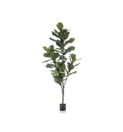 artplants.de Ficus lyrata de plástico ENRIKO