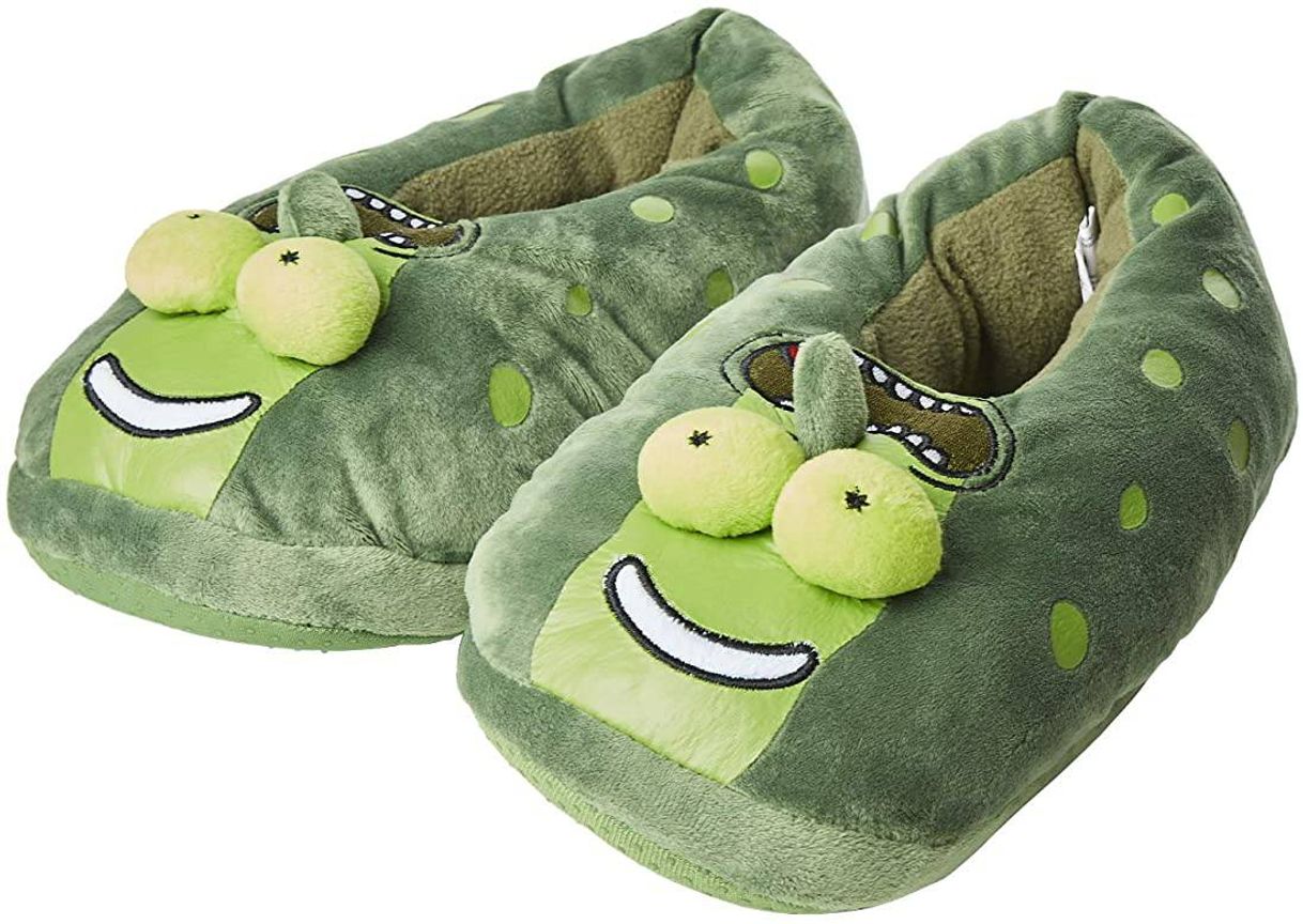 Social Rick and Morty Pickle Rick Men's Slippers

