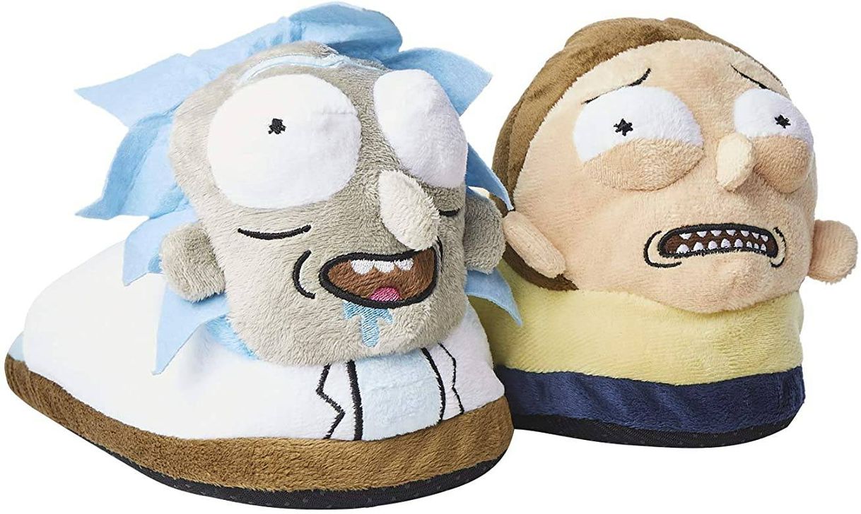 Social Rick and Morty Soft Men's Slippers

