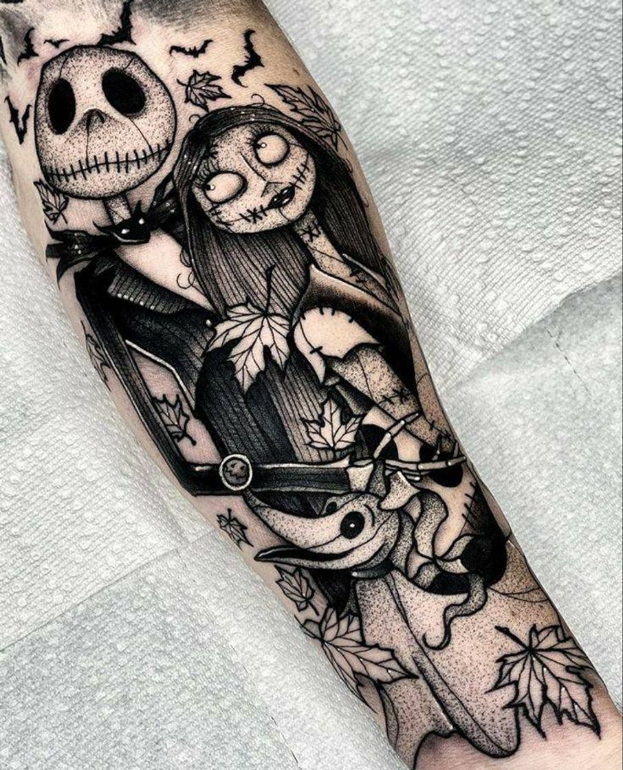 Fashion Halloween Tattoo