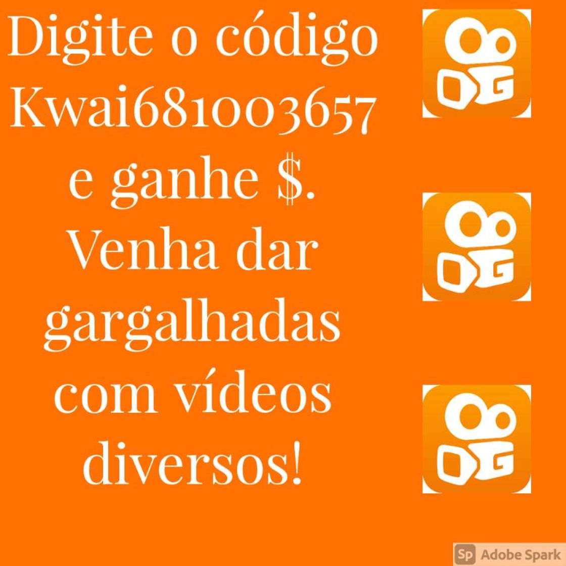 App Kwai681003657 Me ajuda colocando esse código de convite PF