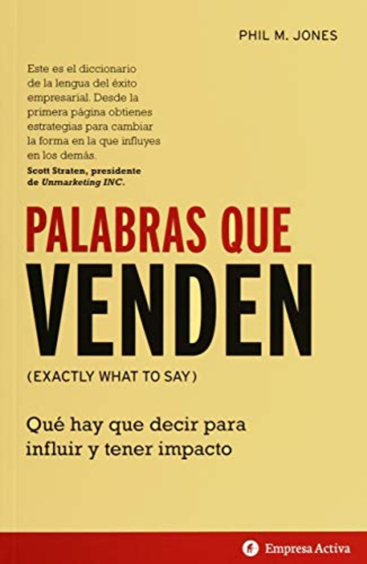 Book Palabras que venden: Qué hay que decir para influir y tener impacto