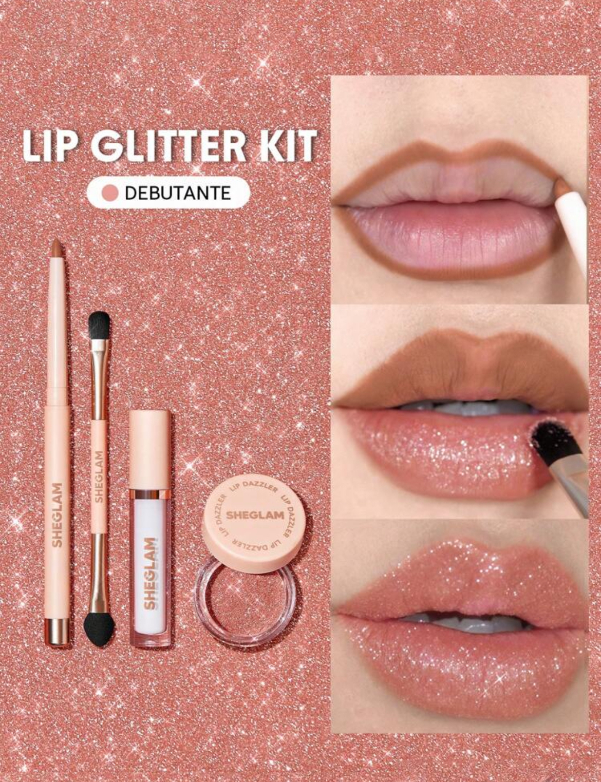 Social lip glitter